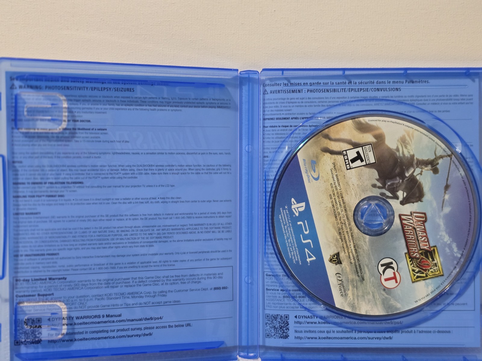 Dynasty Warriors 9 PlayStation 4 Good Condition