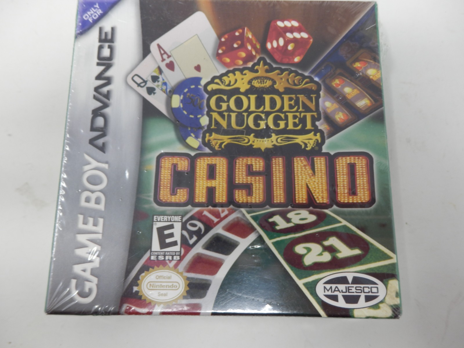 NEW SEALED Nintendo Game Boy Advance Golden Nugget Casino Majesco
