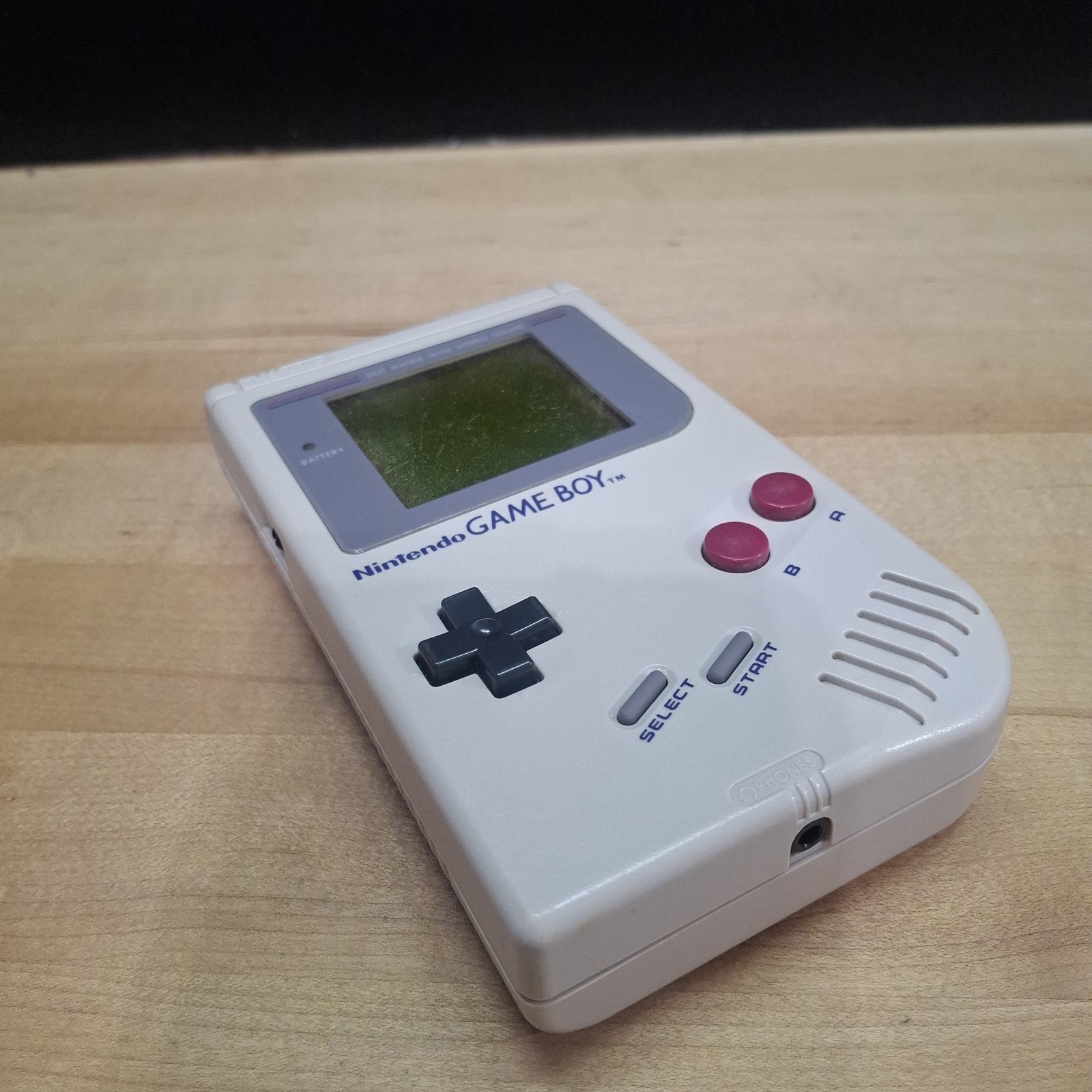 Nintendo Game Boy DMG-01 Handheld System Gray Does Not Power On No Battery Cover