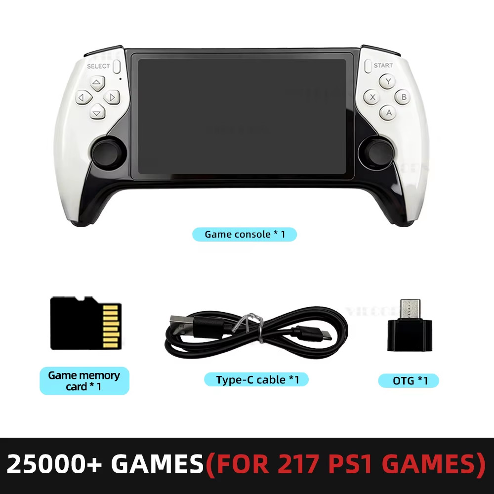 SF3500 5″ Handheld Game Console for PS1 GBA SNES MAME Retro Gaming