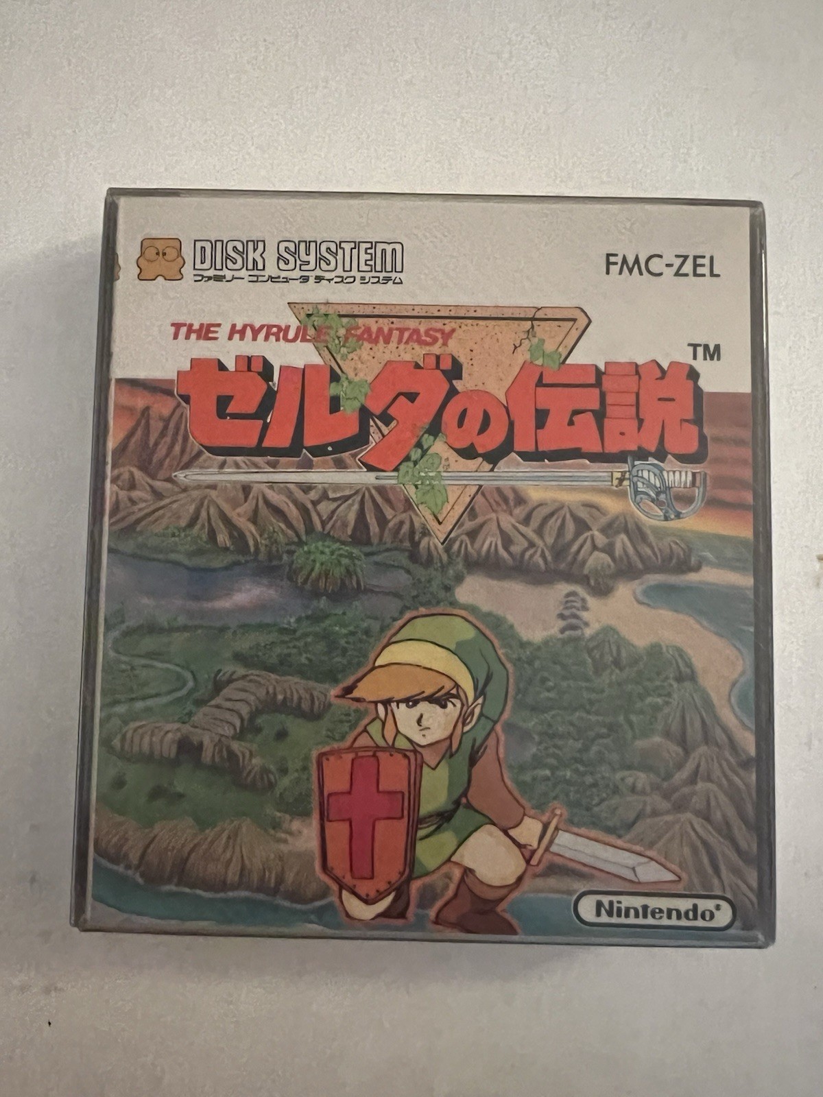 The Hyrule Fantasy The Legend of Zelda Famicom Disk System NTSC-J 1986 Unopened
