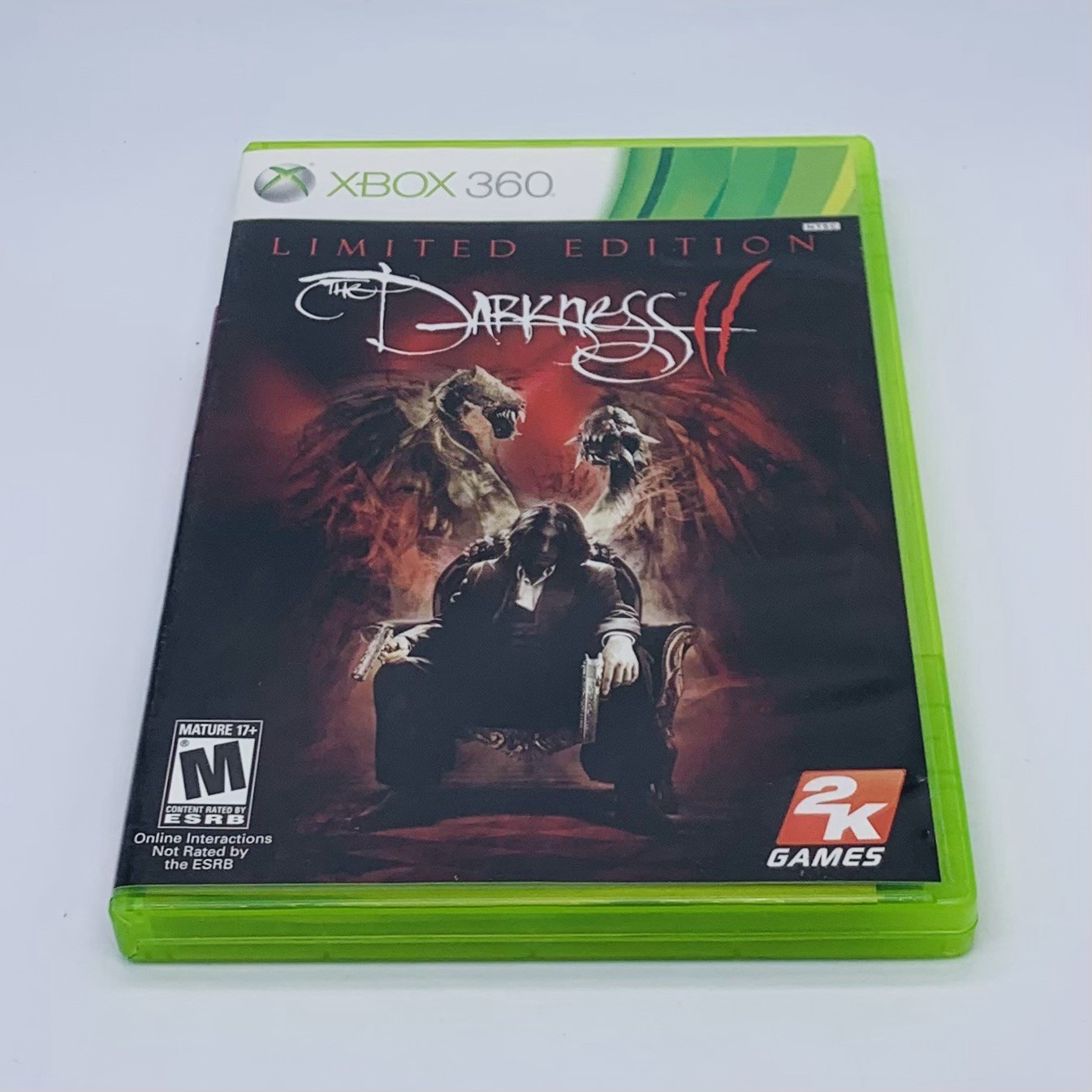 The Darkness II 2 Limited Ed Xbox 360, 2012 – CIB with Manual Poster & 2 Inserts