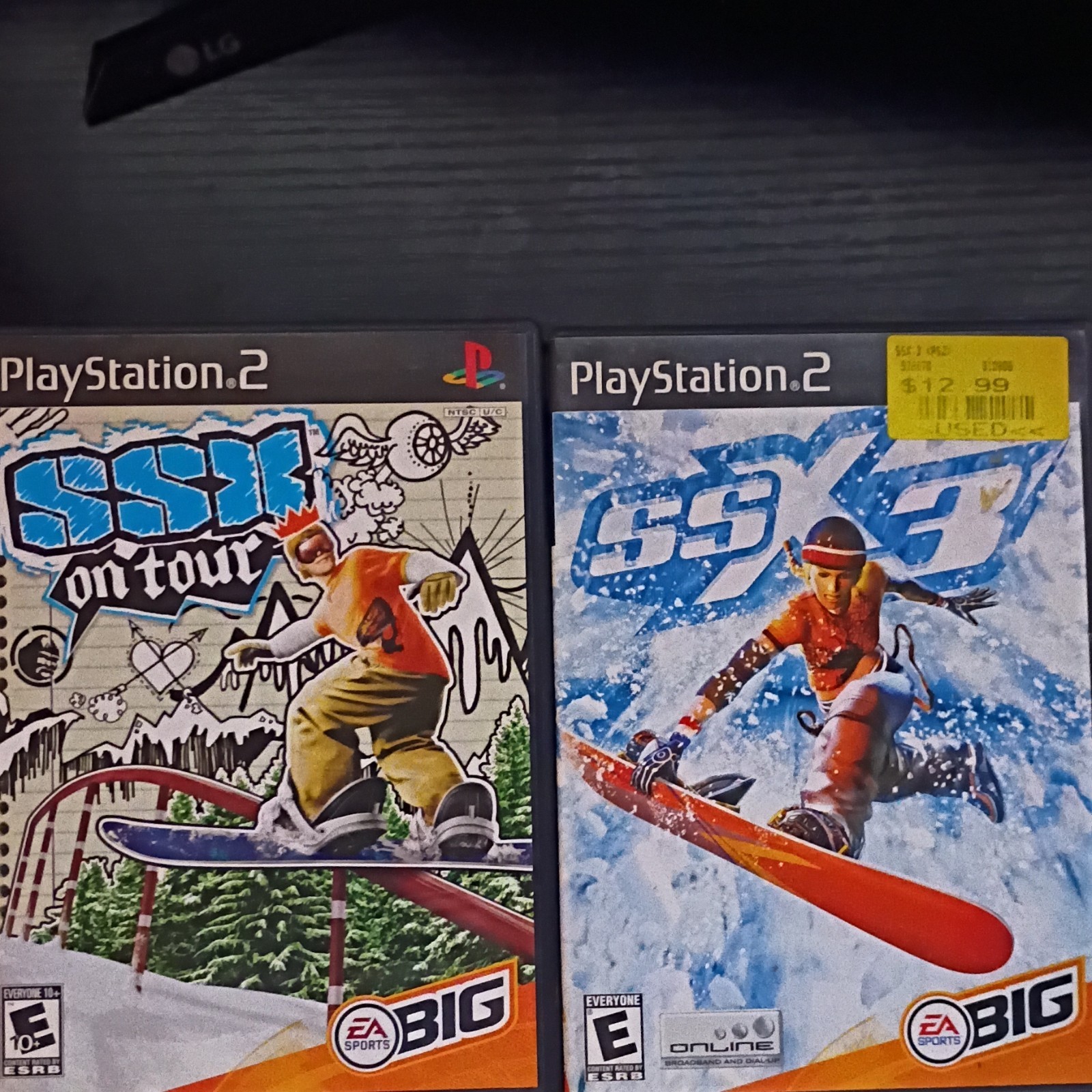 EA Sports BIG SSX Tricky, SSX on Tour, SSX 3, SSX PS2 NTSC-U/C E/E10+ Lot