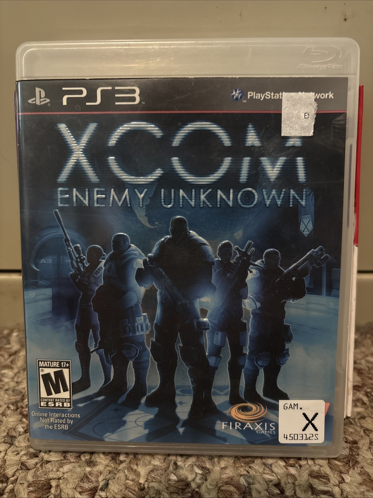 XCOM: Enemy Unknown (Sony PlayStation 3, 2012) Complete. Tested.