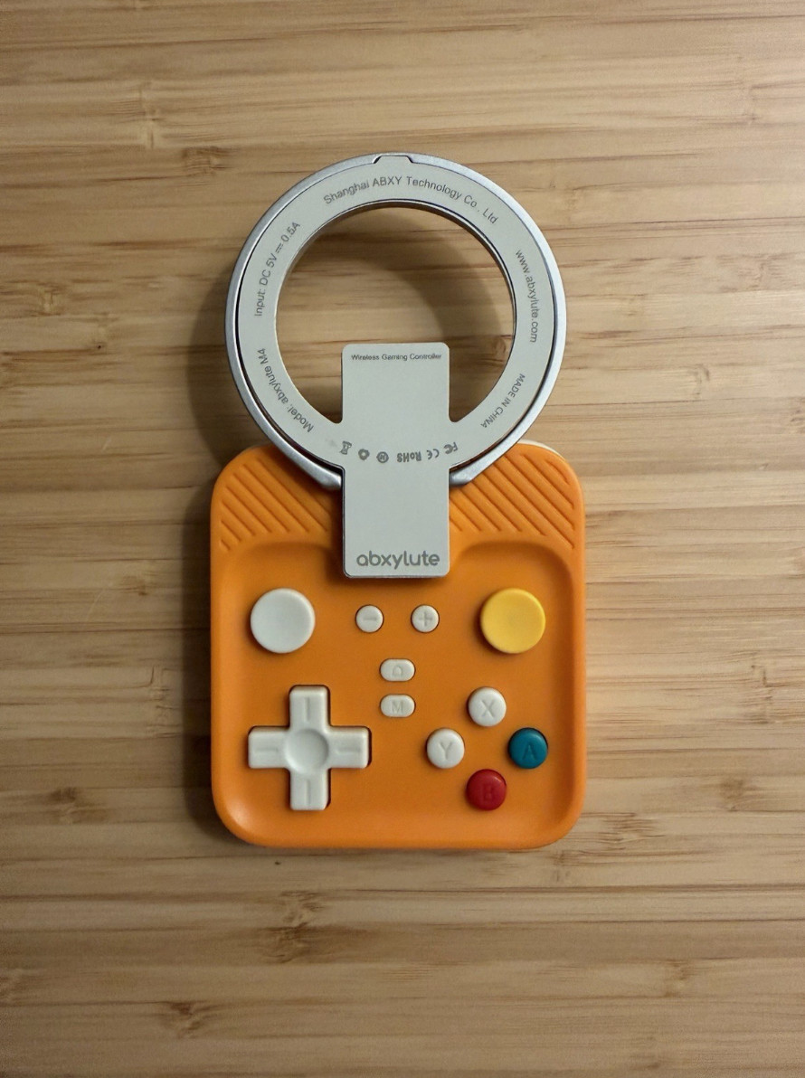 Abxylute M4 Wireless Bluetooth Magnetic Gaming Controller Orange Magsafe