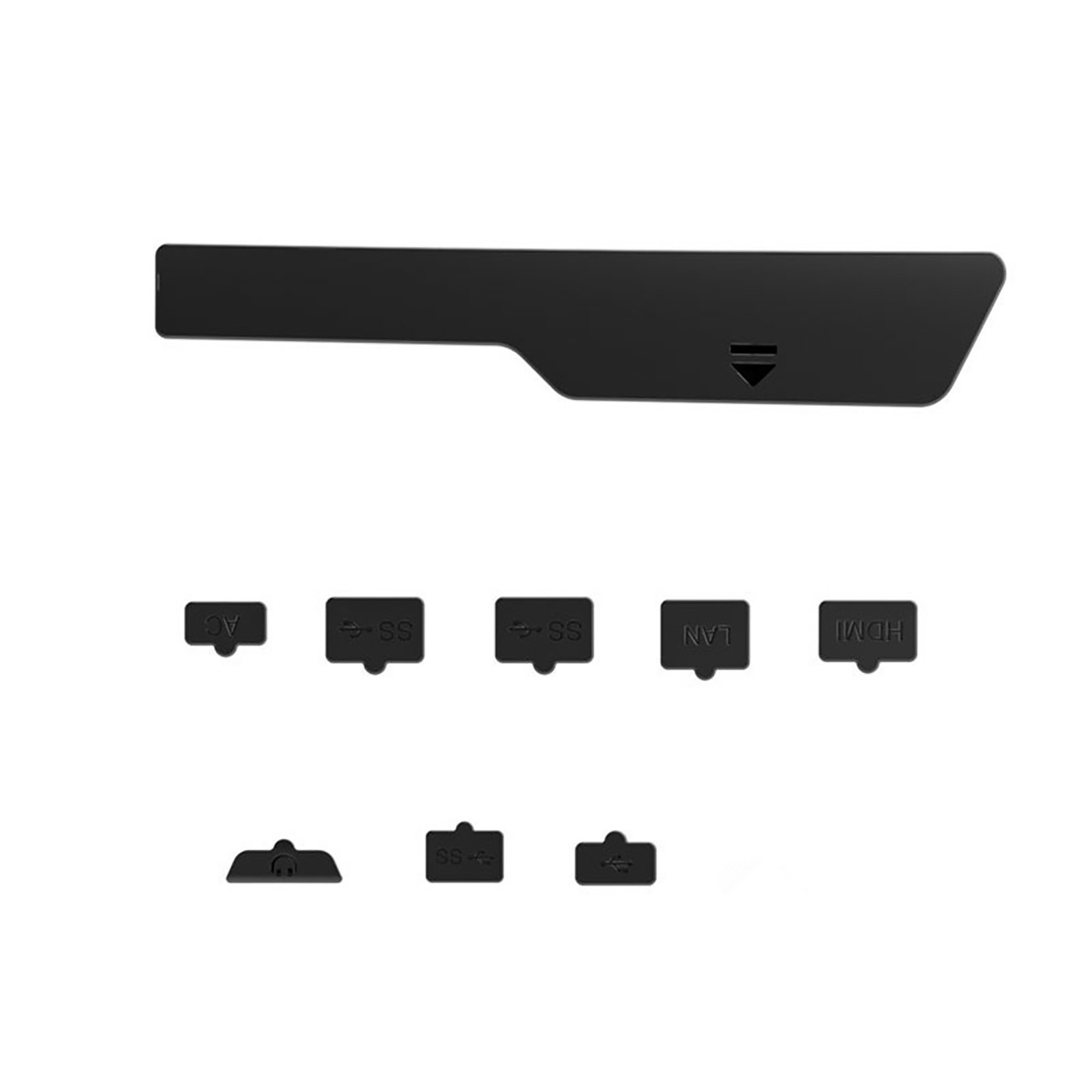 For PS5 Slim Gaming Console Dust Plugs Anti-Dust Cap Dustproof Cover 9Pack/lot