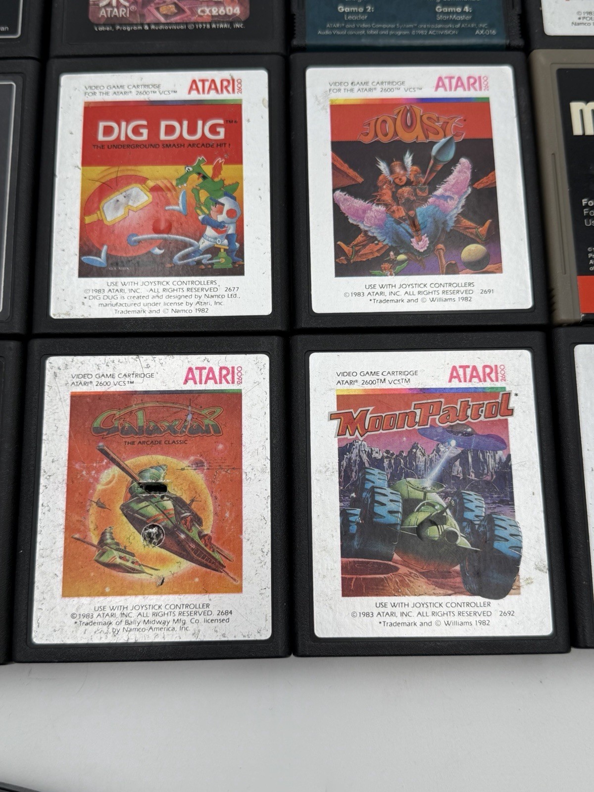 Huge Lot Vintage Atari 2600 Games | 24 Games | Controller | Paddles – See Pics!!