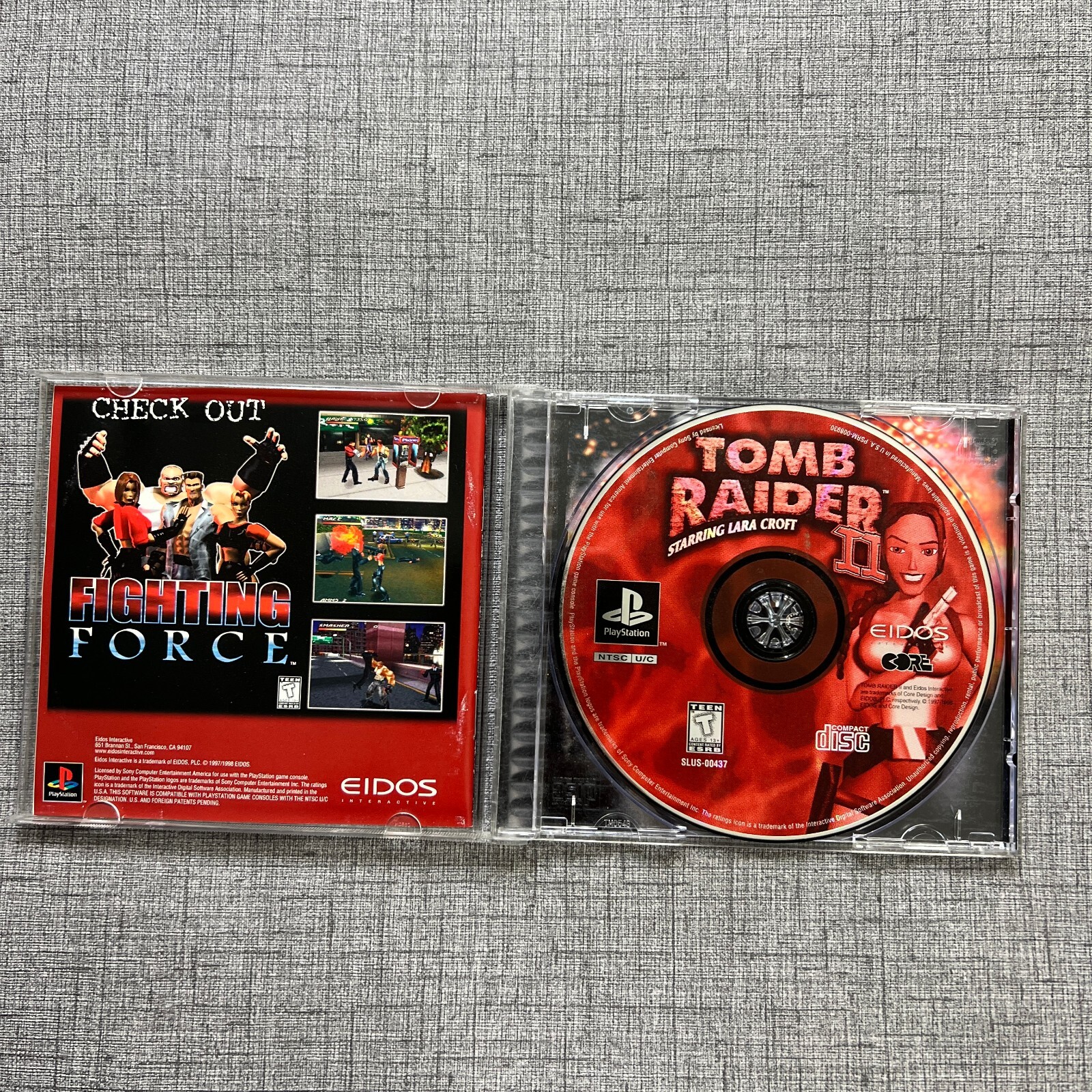 Tomb Raider II 2 (Sony PlayStation 1, PS1)