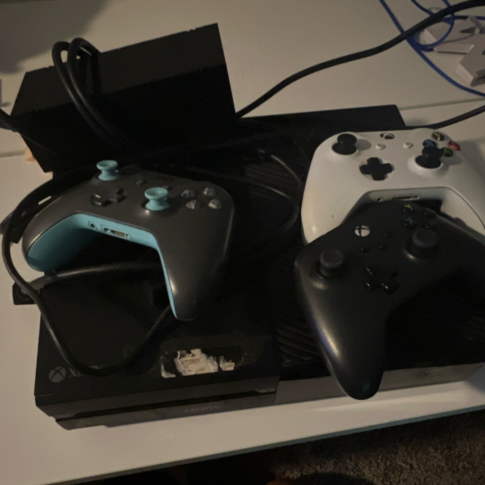 Microsoft Xbox One Console Bundle w/ 3 Controllers, HDMI, Wi-Fi Capability
