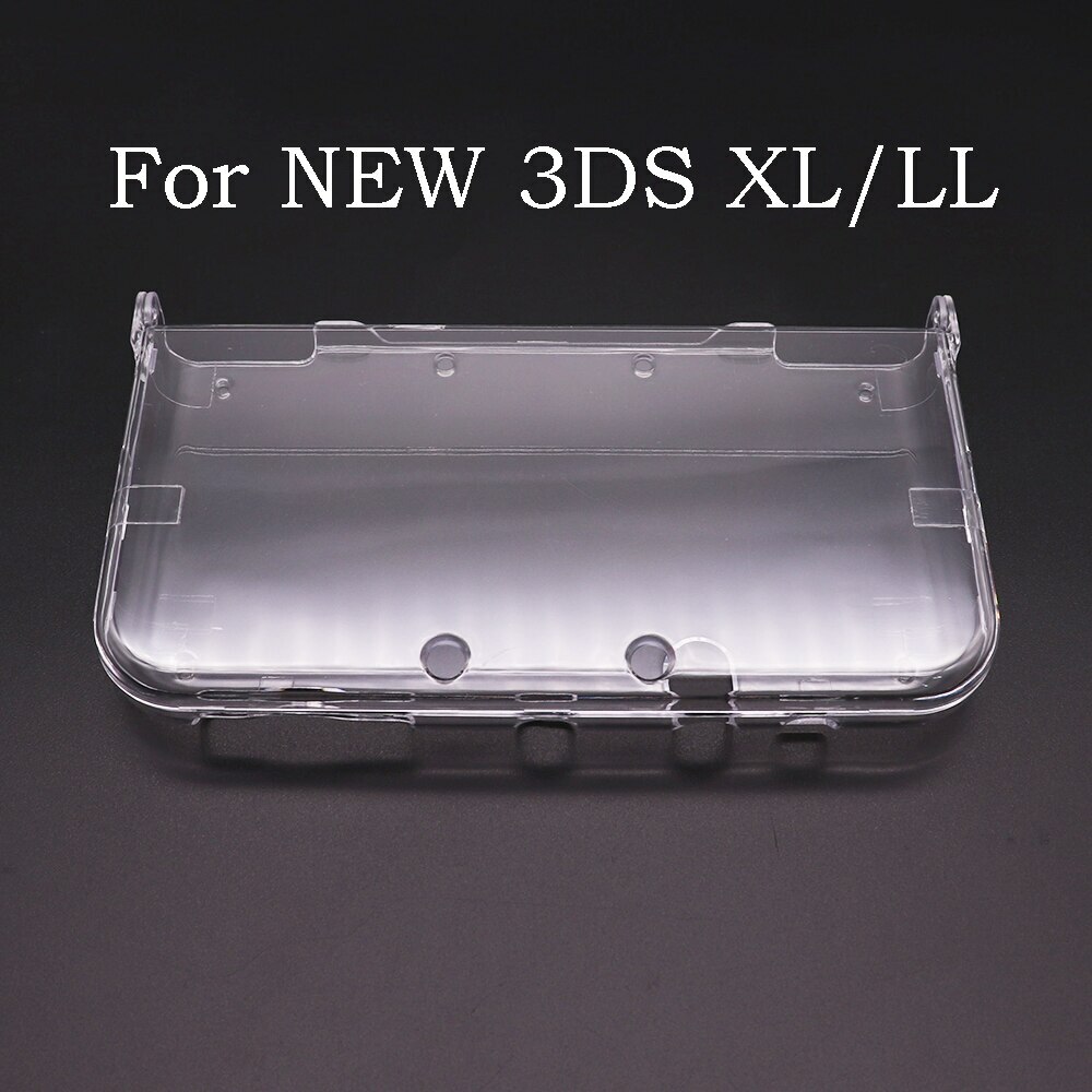 Clear Crystal Hard Shell Skin Transparent Case Cover For New 3DS / 3DS XL LL