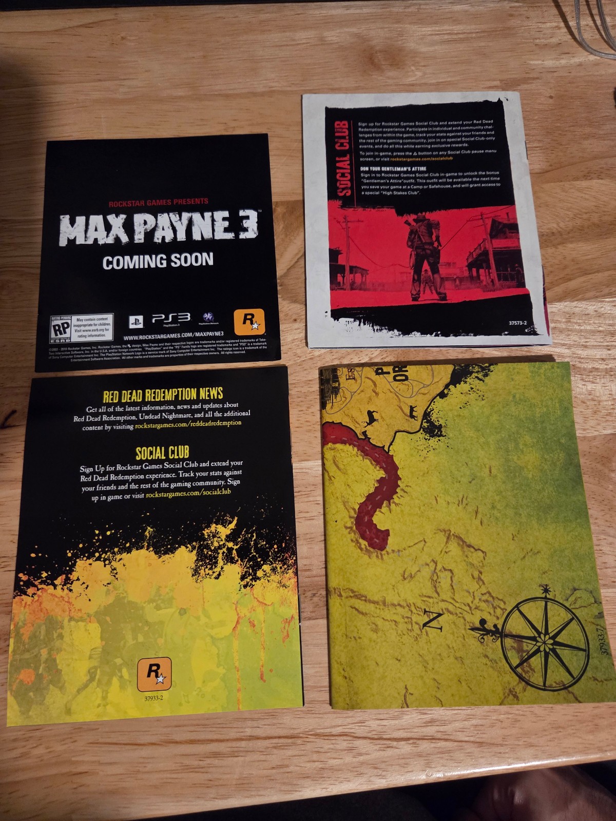 Red Dead Redemption (Manual, No Map) + Undead Nightmare (CIB) PS3