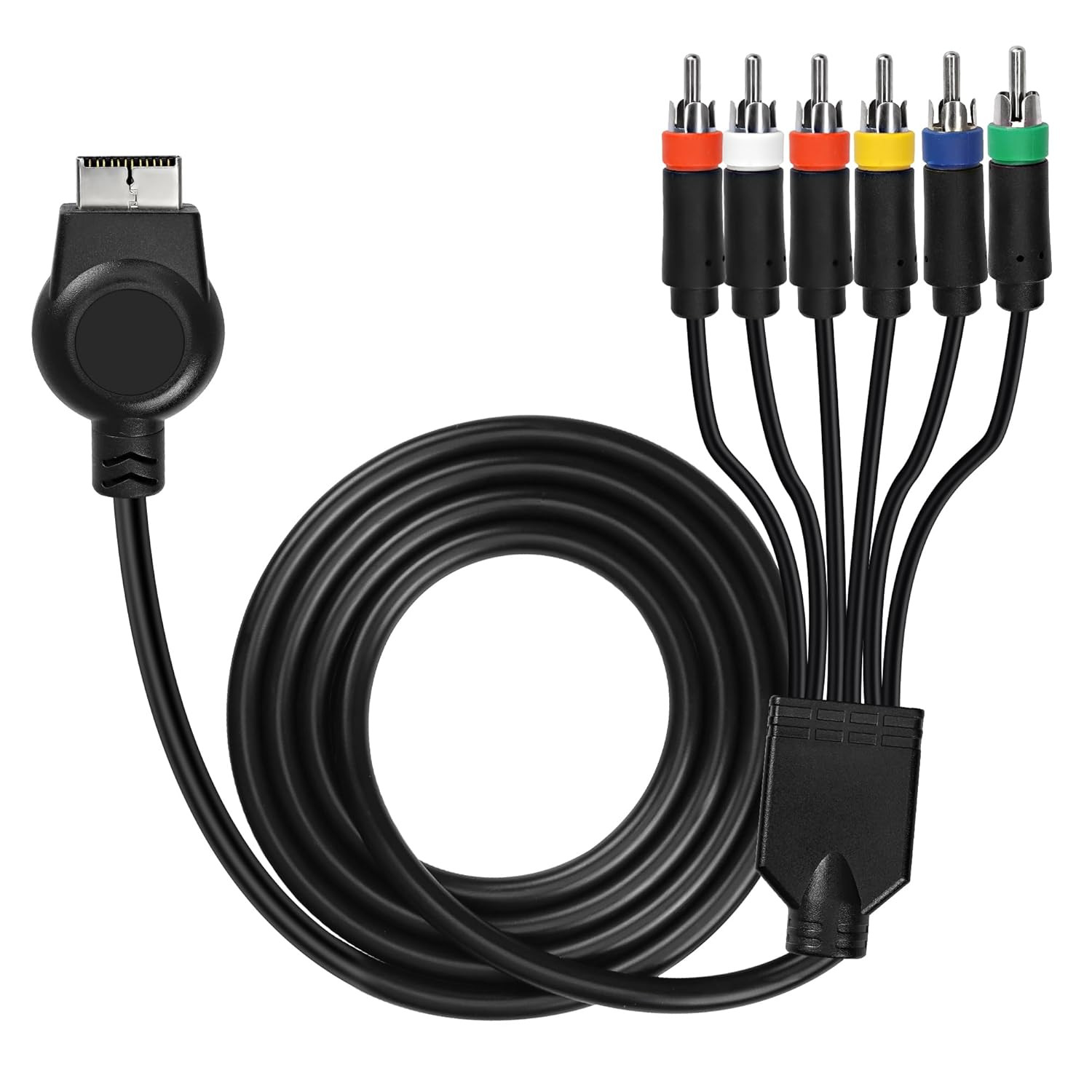 Hd Audio Video Cable 5RCA PS3 PS2 Component AV Cable, Ypbpr Component + RCA Vide