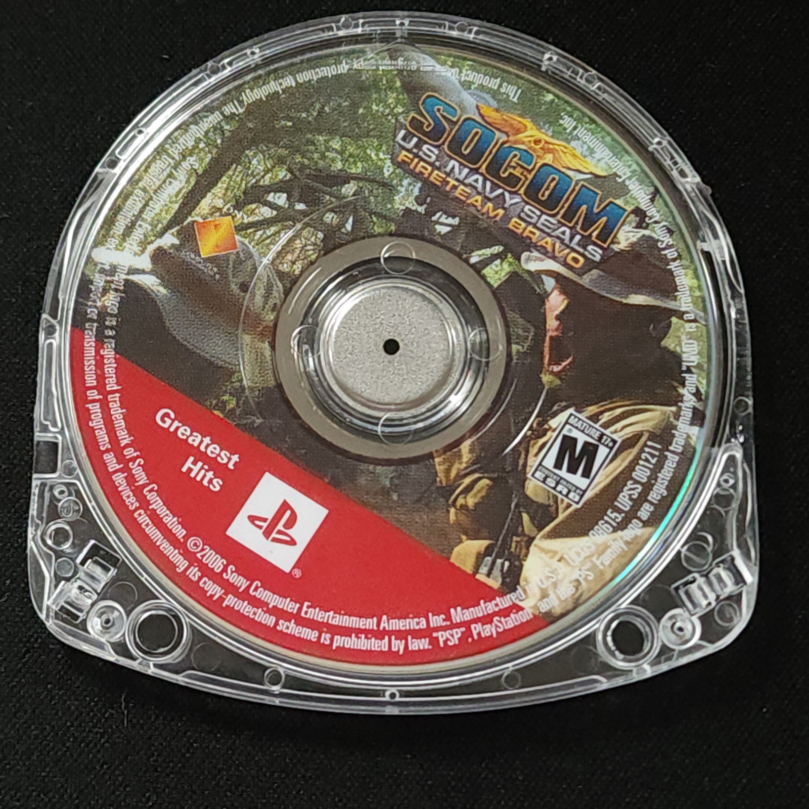 SOCOM: U.S. Navy SEALS — Fireteam Bravo (Sony PSP, 2006) CIB