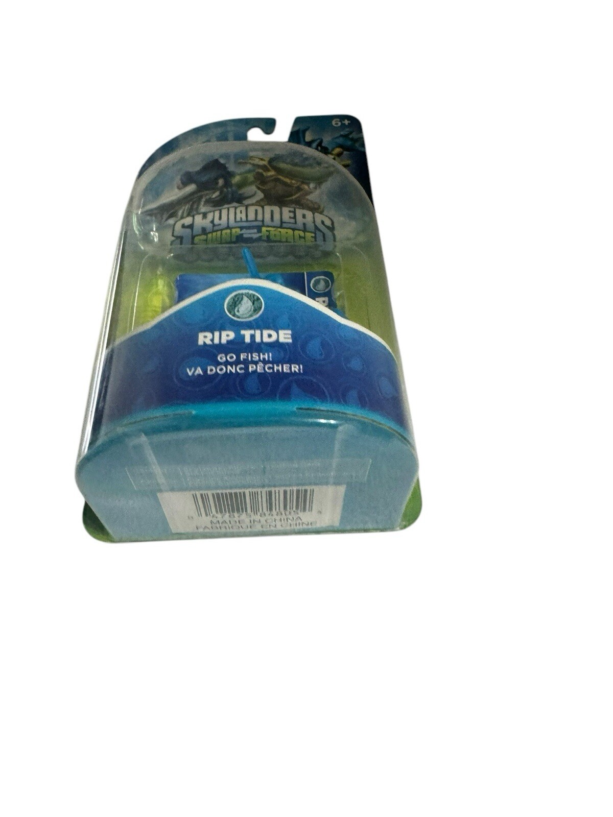 2013 Skylanders Swap Force Rip Tide Green Blue, Go Fish!- New- Sealed-