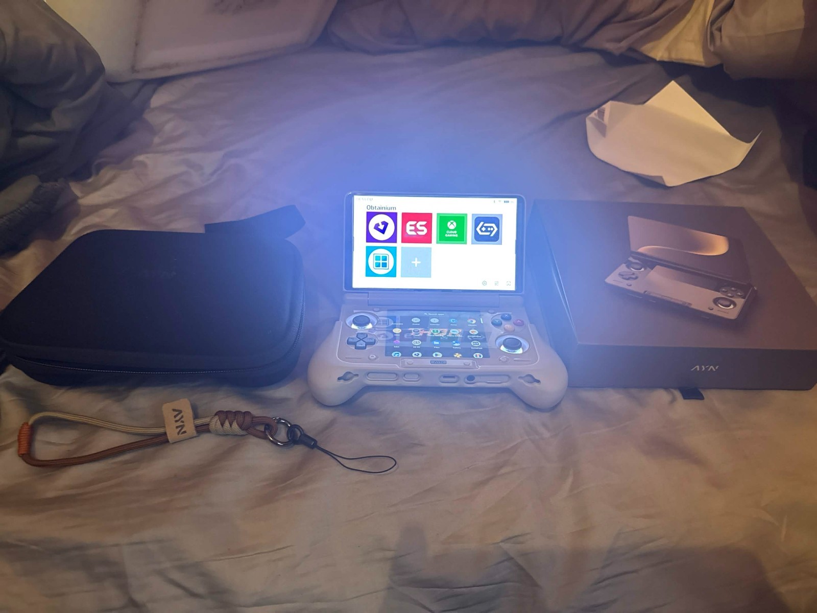AYN Thor Max Rainbow 16GB RAM + 1 TB w/ Stylist, Case Strap & Box Barely Used!