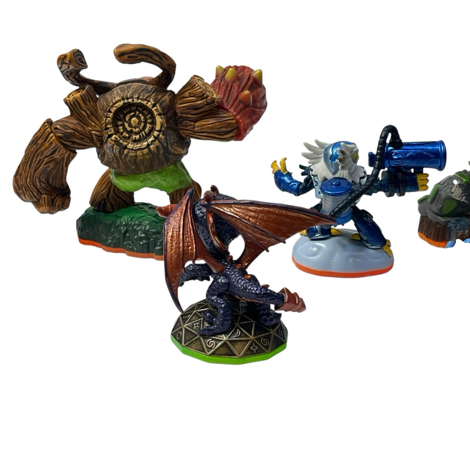 Lot of 8 Video Game Skylander Figures Spyro Thumpback Crusher Jet-Vac Tree Rex +