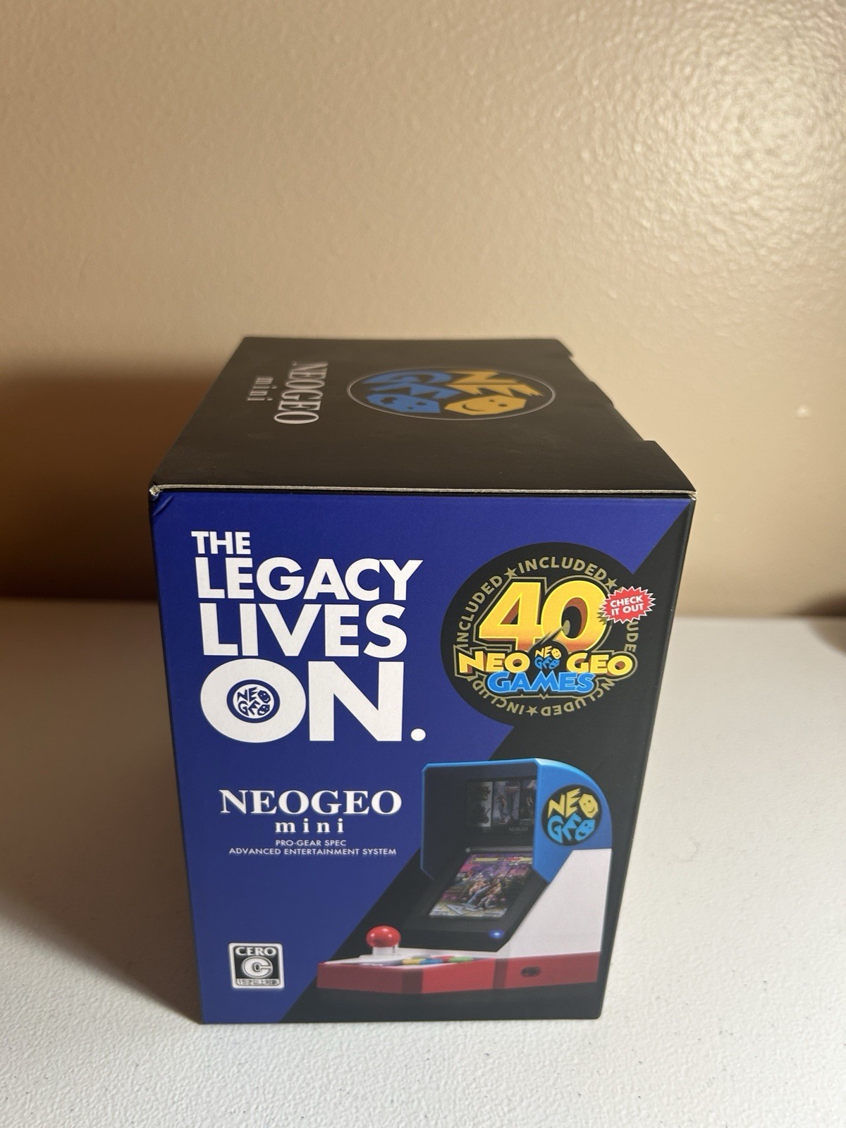 SNK NEOGEO mini Console 40th Anniversary Boxed Complete Set neo geo Japanese