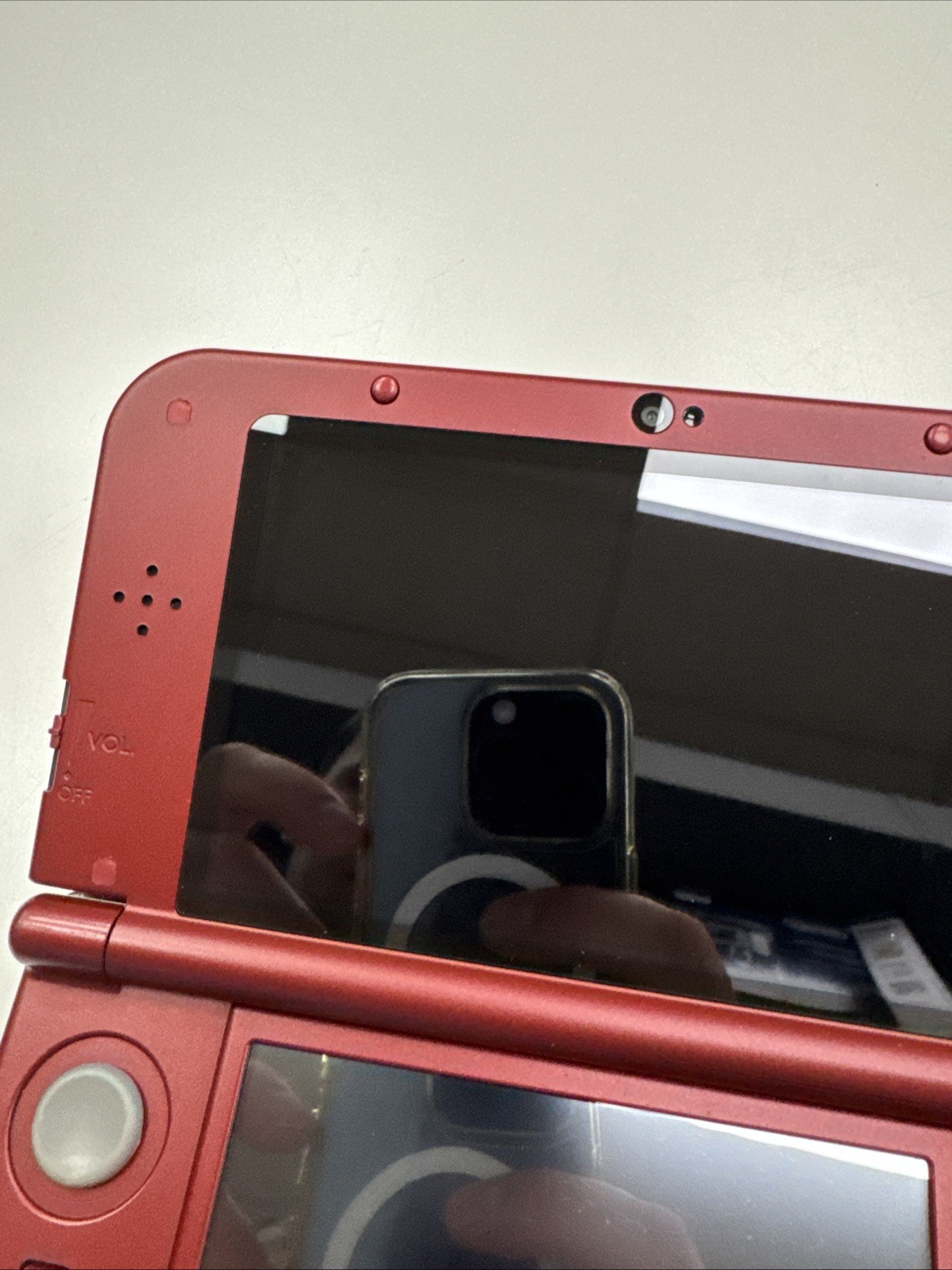 TOP IPS Nintendo NEW 3DS XL Metallic Red Game Console RED-001