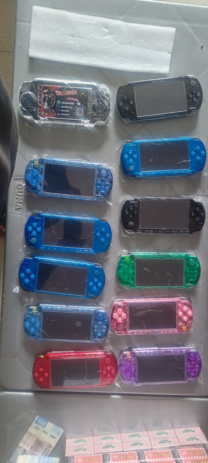 Sony PSP 3000 Piano Black Handheld Console 64GB Free Games Region Free