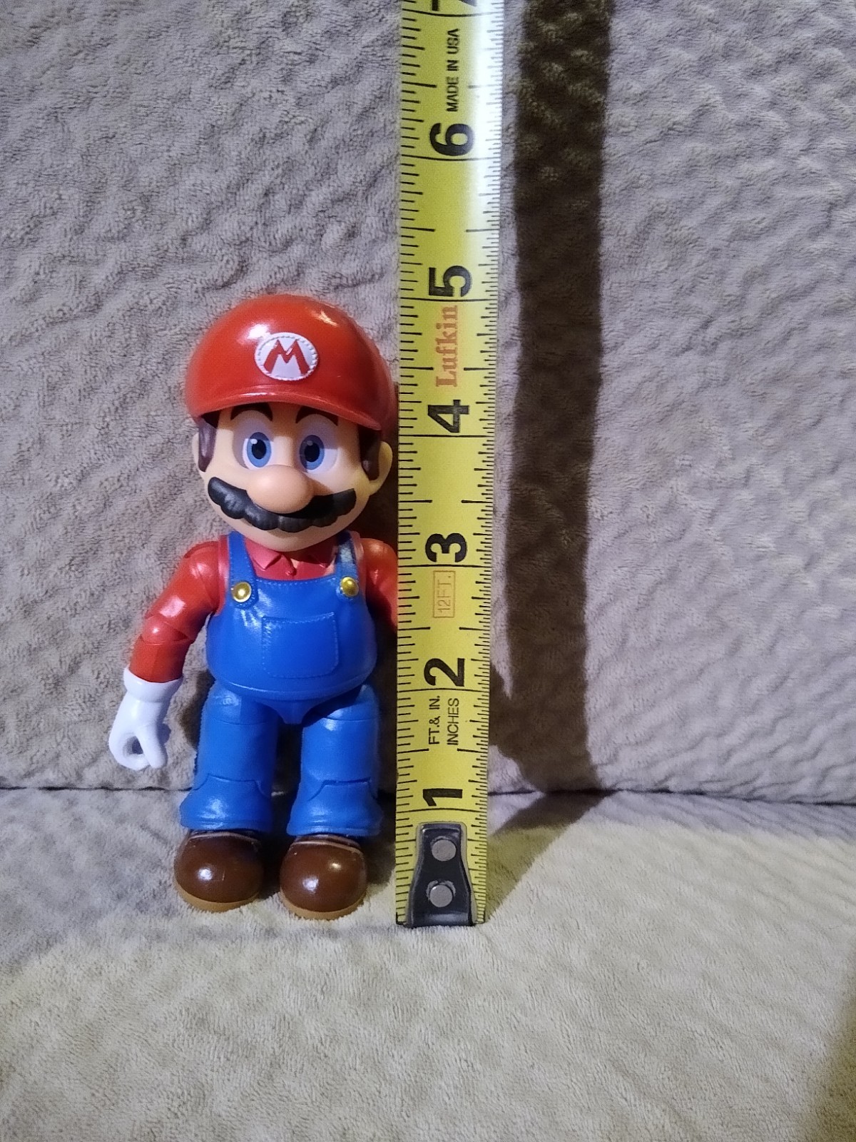 2015 Nintendo Super Mario Bros 5″ Mario Action Figure Toy Jakks Pacific