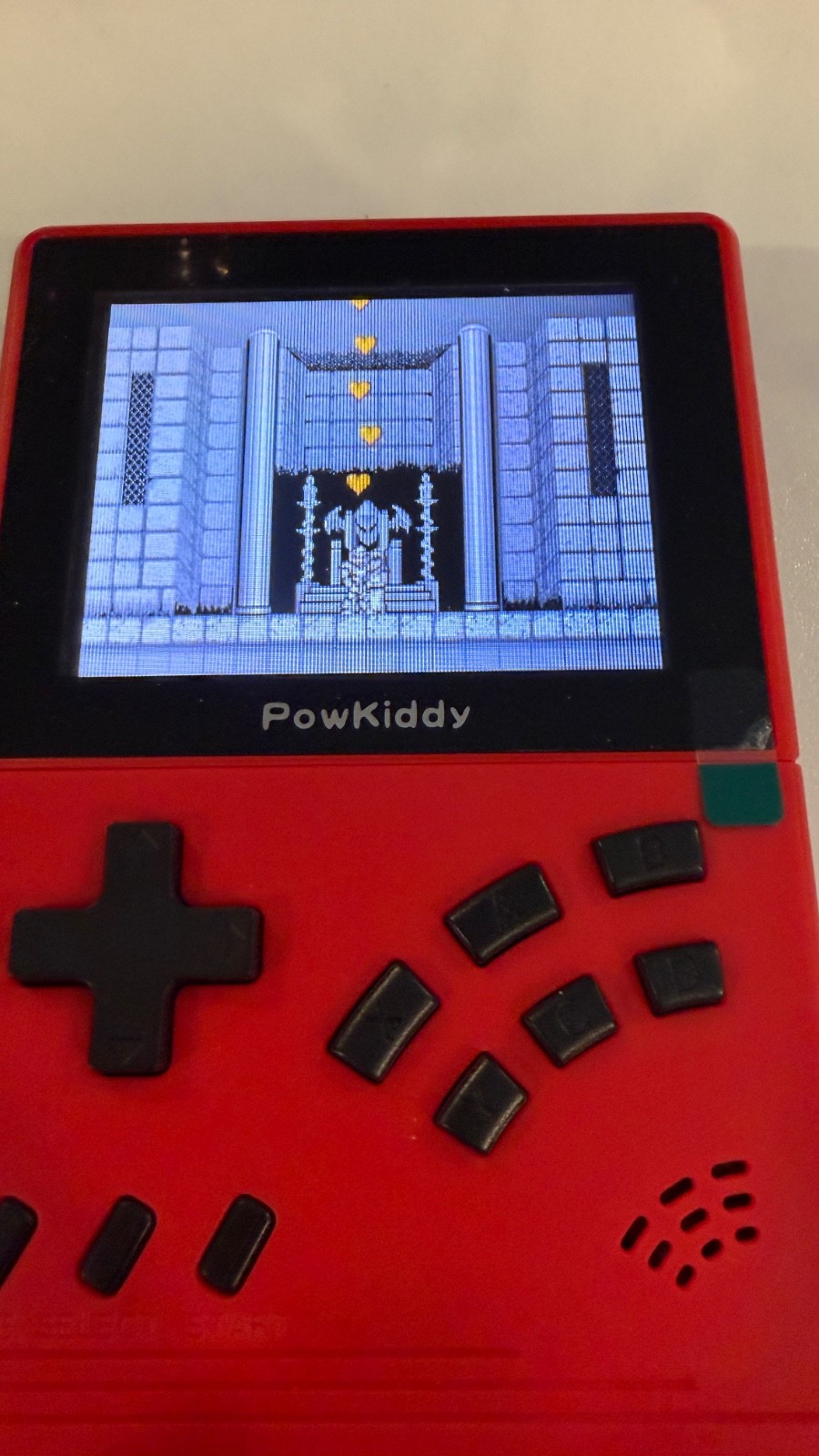 Powkiddy V2 retro arcade handheld w 32 gb card and over 3600 games
