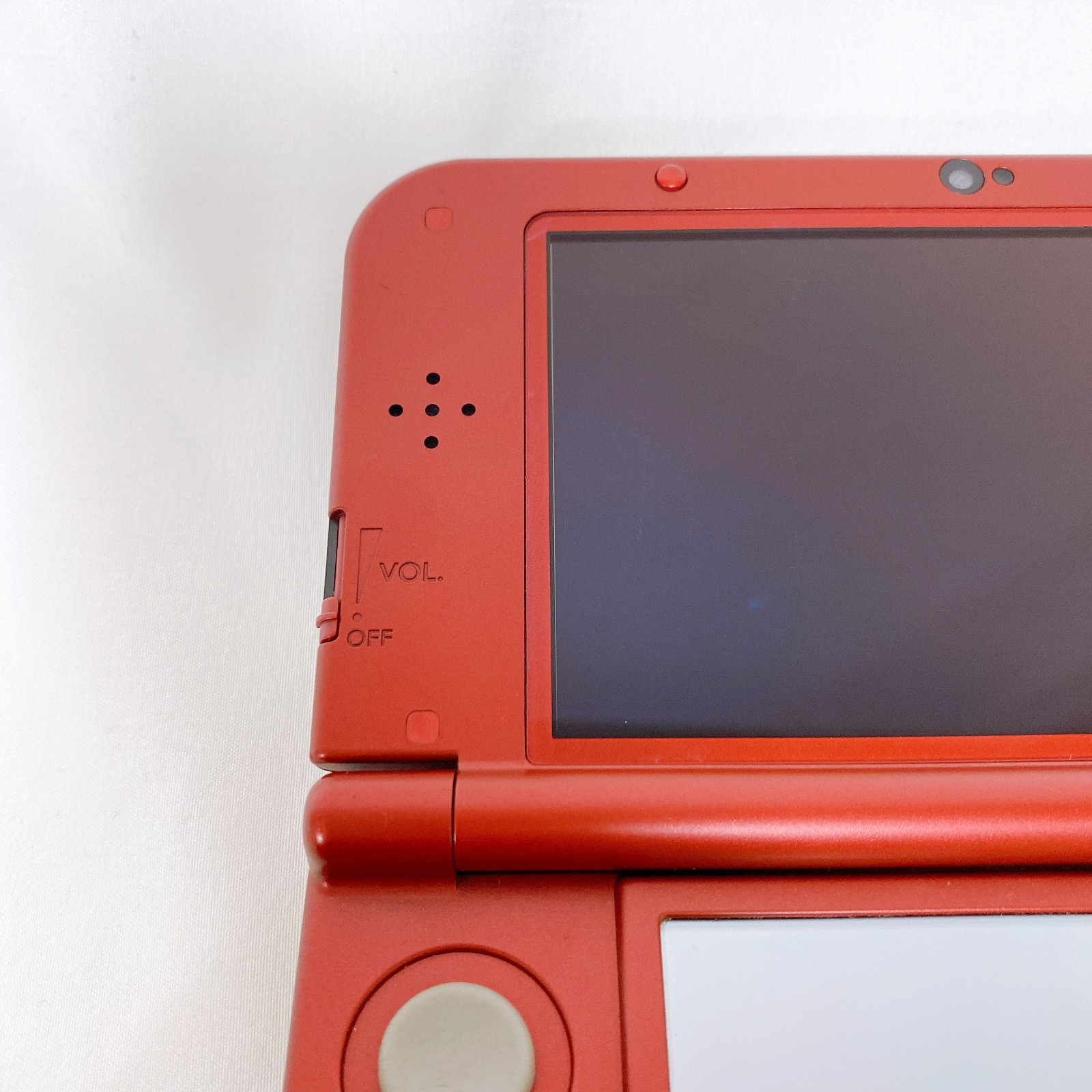 New Nintendo 3DS XL LL Metallic Red Console Stylus Japan Tested Working Rank A