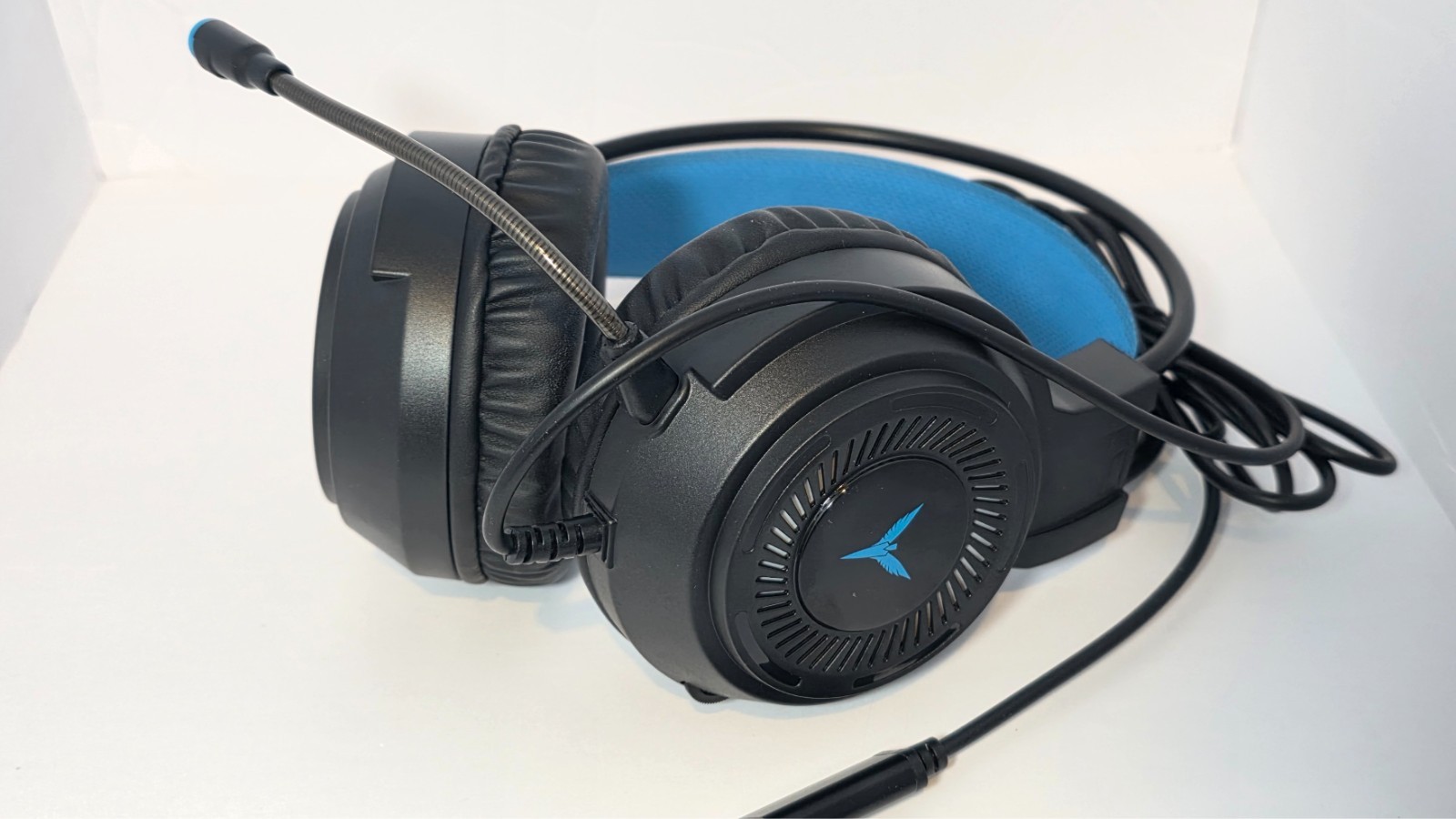 Guiheng USB Wired Gaming Headset w/ Mic RGB LED PC PS4 PS5 READ DESCRIPTION