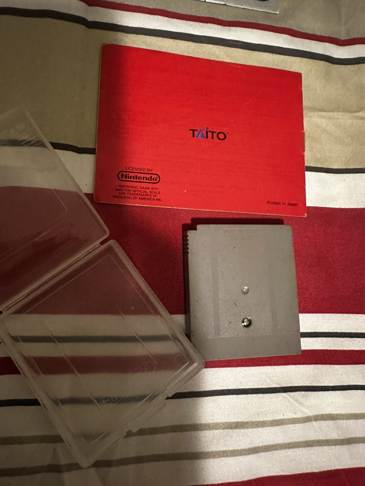 Chase HQ (Nintendo Game Boy, 1990) Authentic Cartridge + Manual – Tested!