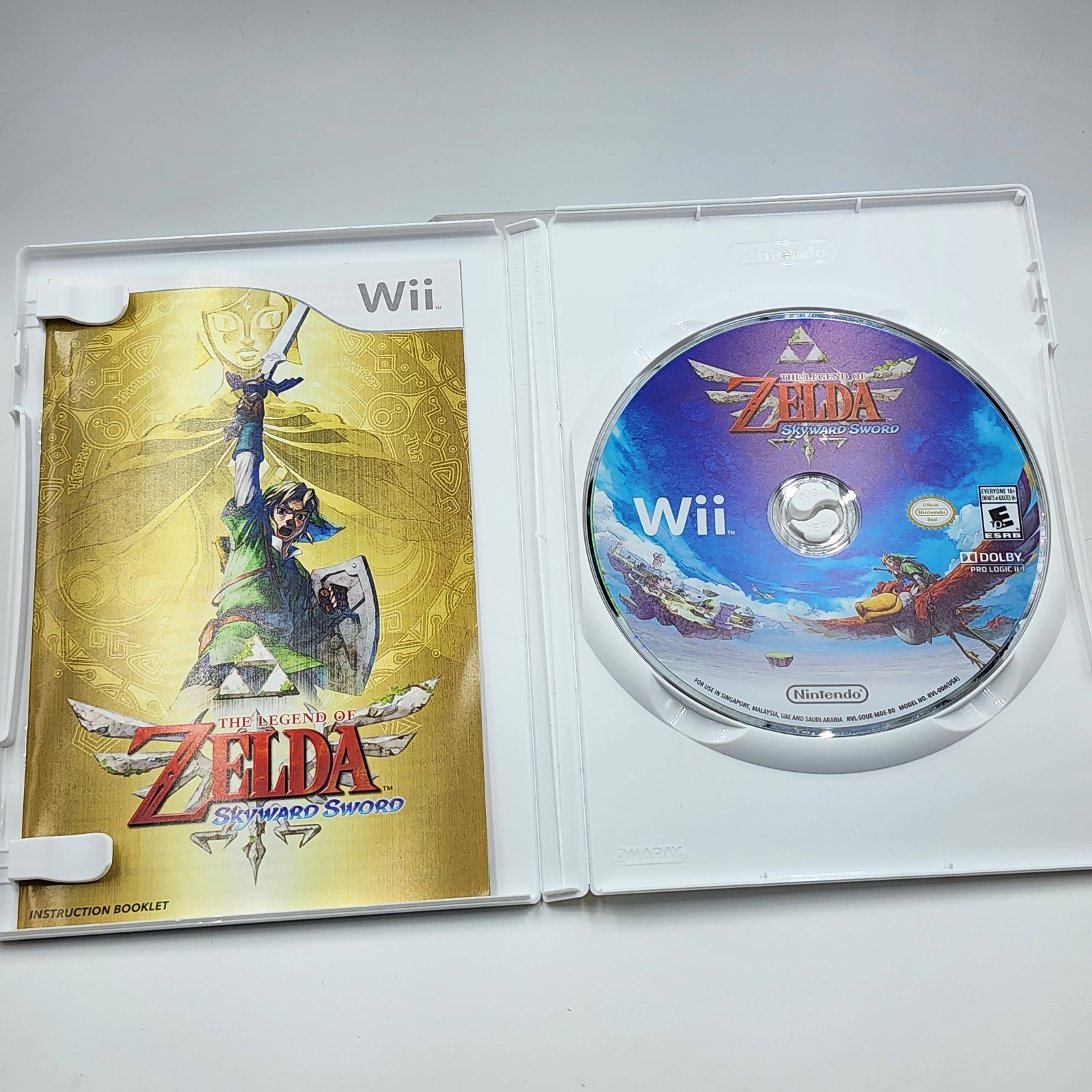 Wii – The Legend of Zelda: Skyward Sword UAE/Saudi/Malaysia/Singapore Version