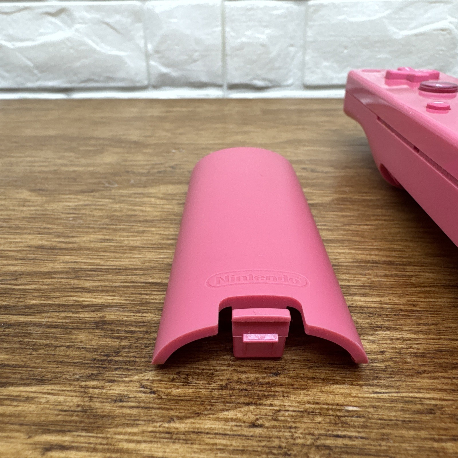 Nintendo Wii Remote Motion Plus Pink OEM Controller RVL-036 Tested Wiimote