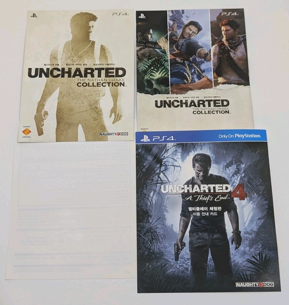Uncharted Nathan Drake Collection Limited Special Edition Steelbook Artbook PS4