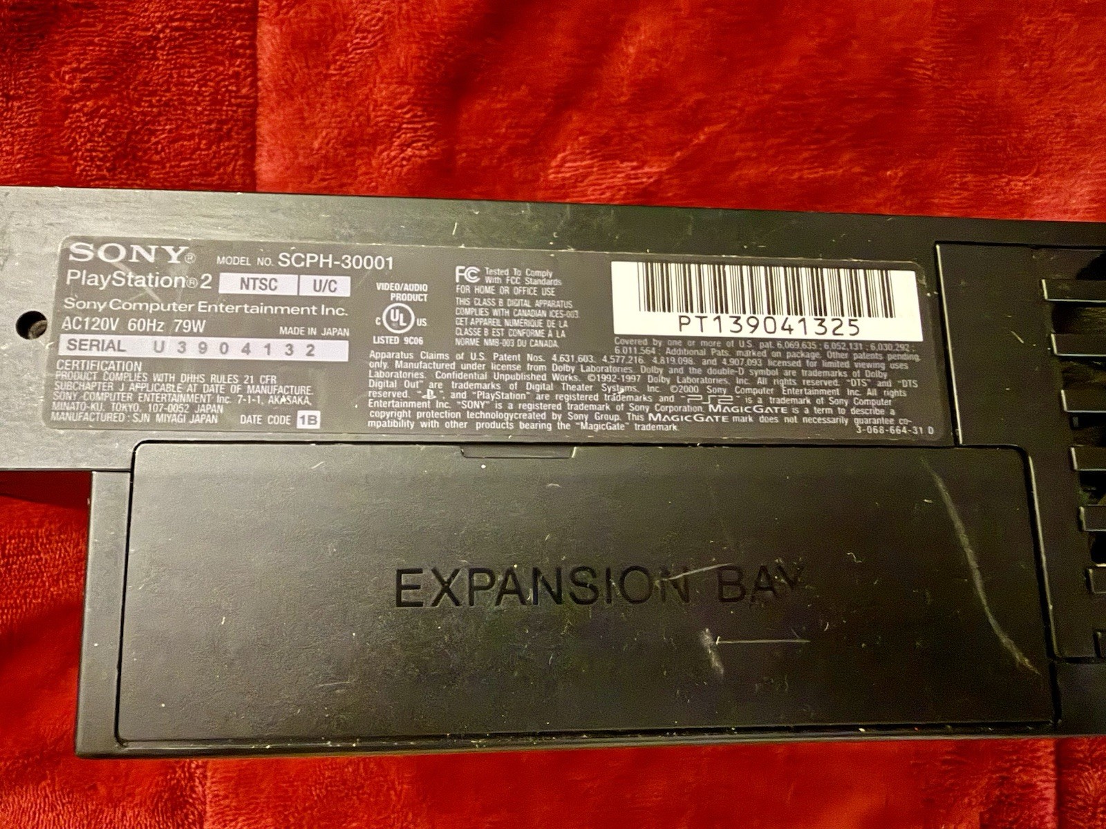 Sony PlayStation 2 PS2 Fat Console SCPH-30001 + Controller & Cables – Tested
