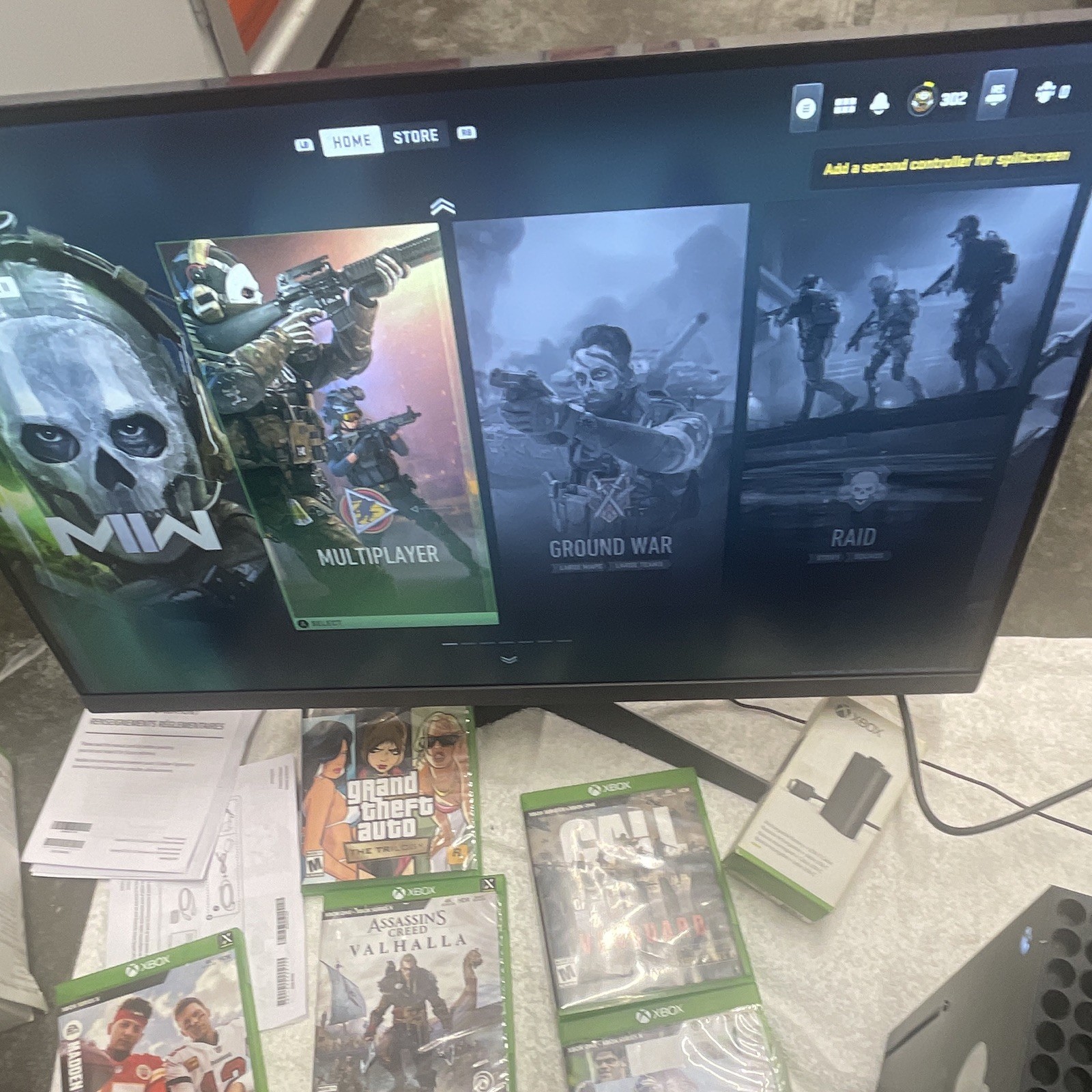 Microsoft Xbox Series X Console Bundle w/ Controller, Headset & GTA V Games