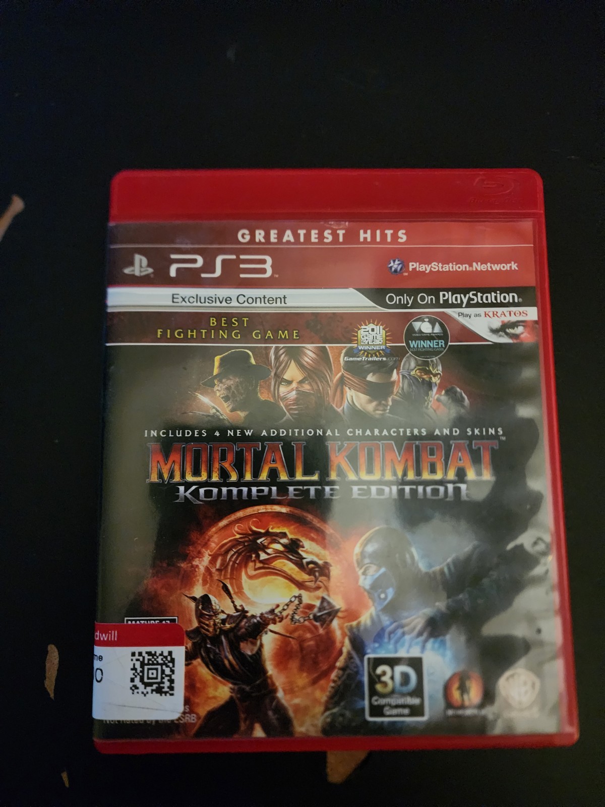 Mortal Kombat — Komplete Edition (Sony PlayStation 3, 2012)
