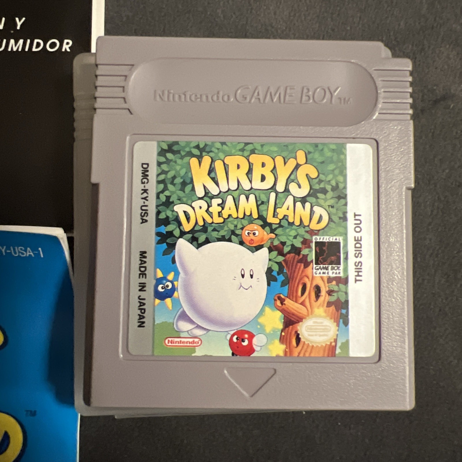 Kirby’s Dream Land With Manual! (Nintendo Game Boy, 1992) tested works! Vintage