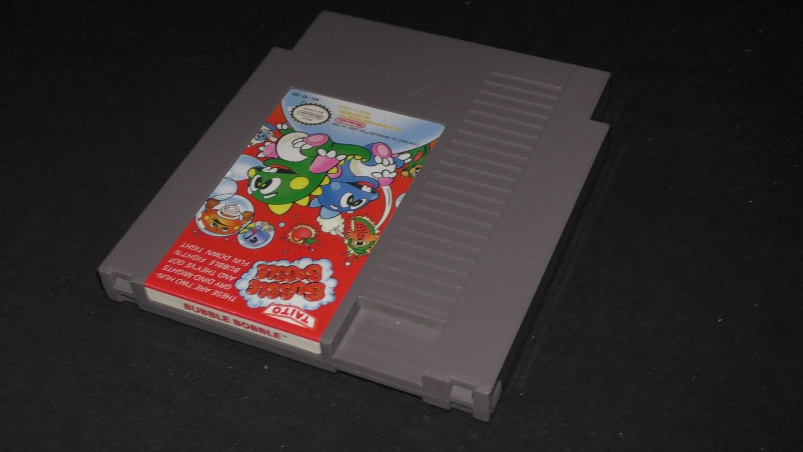 Bubble Bobble Oval Seal Nintendo NES 1988 NES CIB Complete