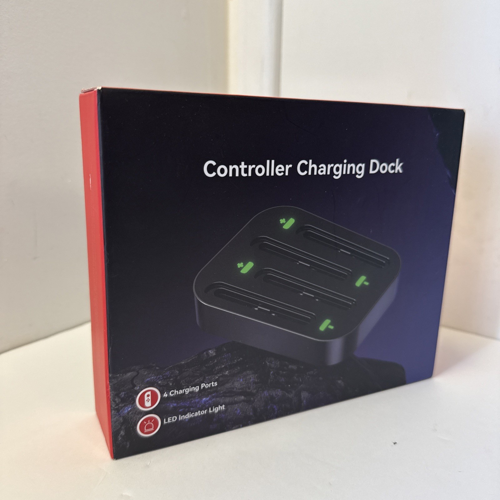 Nintendo Switch 2 5V/2A Black 4 in 1 Controller Charging Dock Brand New