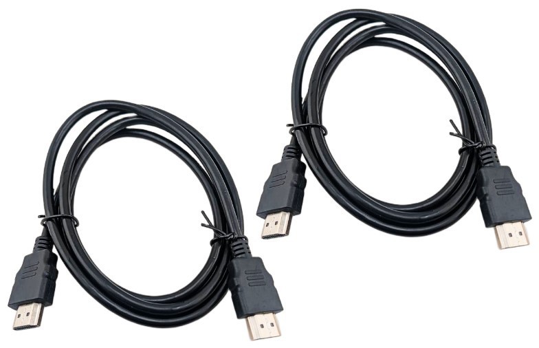 NEW 2-Pack 4K HDMI 5′ Foot Cable for PS5 PS4 XBox ONE BluRay DVD LED TV Gaming