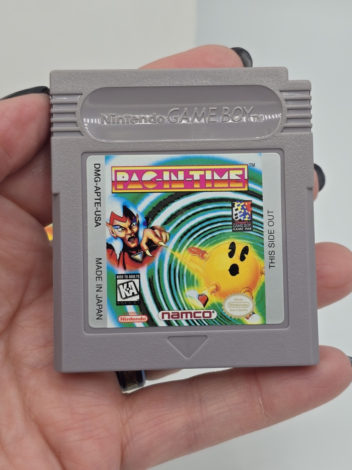 Pac-In-Time OG Game Boy Advance CIB Tested Sharp Corners CLEAN! *CCGHouse* VD