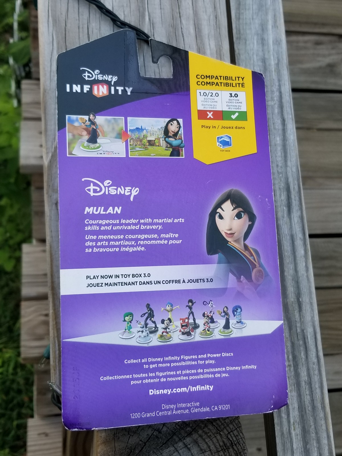 DISNEY INFINITY 3.0 MULAN Fa Figure Game China Warrior Movie Fan SEALED USA