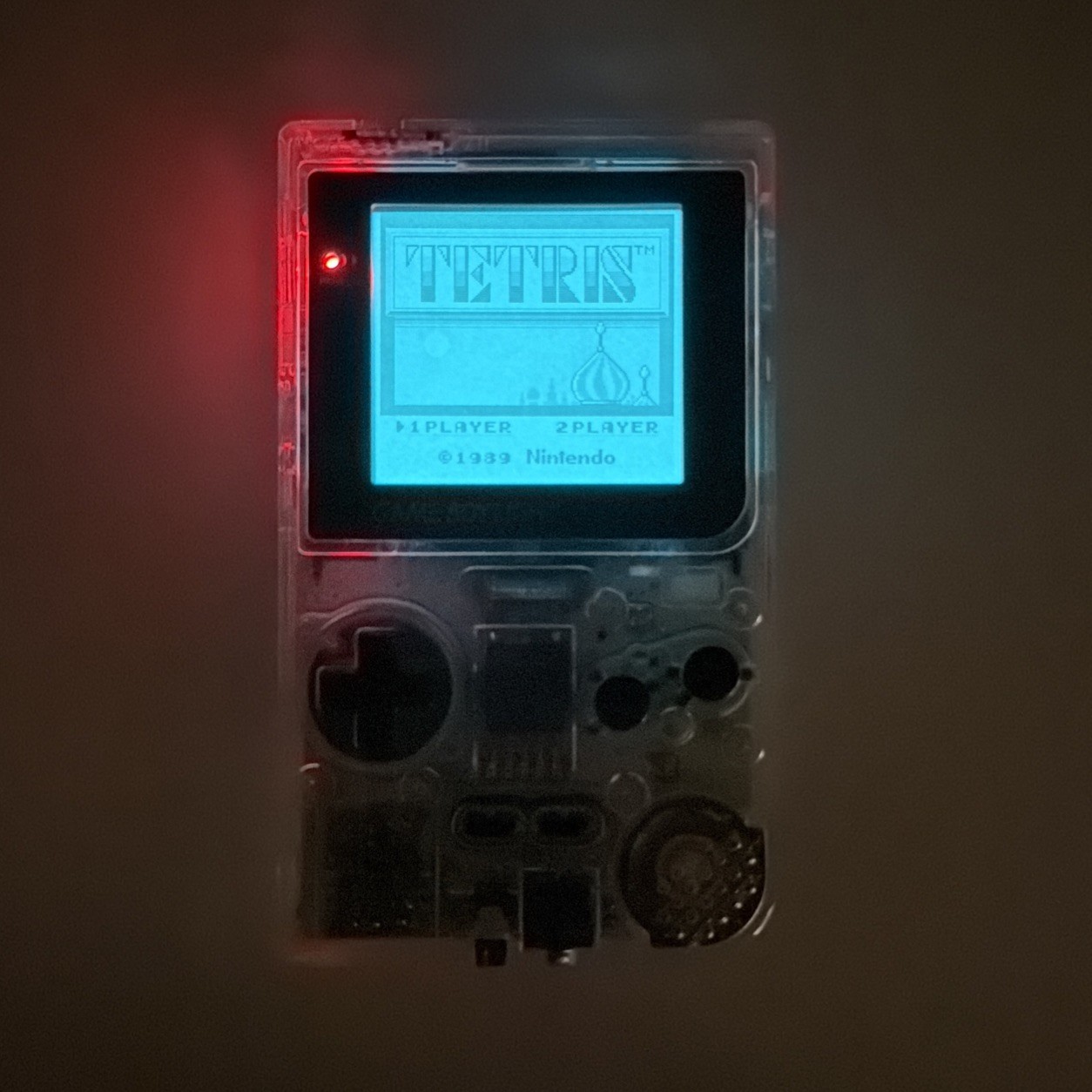 Gameboy Light Clear Working Perfectly Nintendo Console