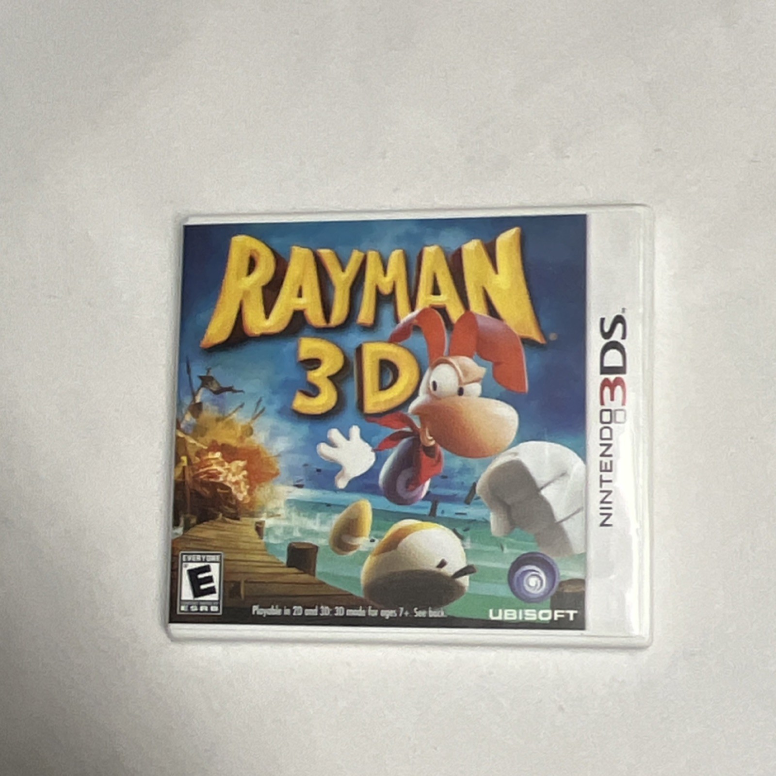 Rayman 3D Nintendo 3DS 2011 Ubisoft with Case, Manual,
