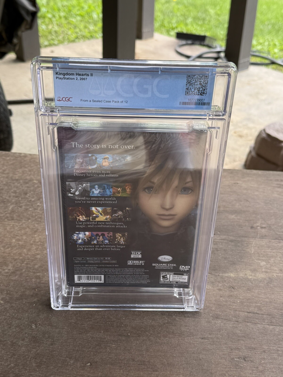 GEM MINT Kingdom Hearts II (PS2) CGC Graded 9.9 A++ NEW & SEALED! Greatest Hits