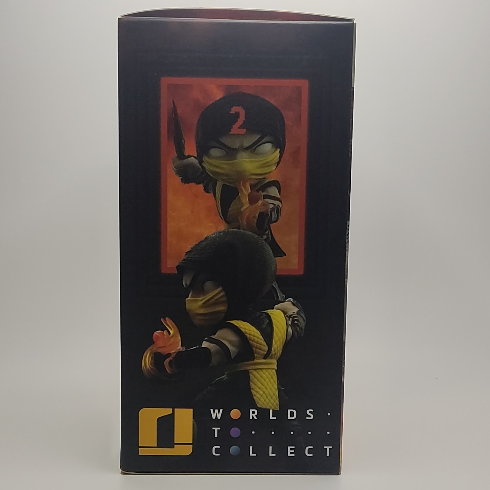Iron Studios MiniCo Mortal Kombat Klassic Scorpion 3.4in Vinyl Figure 2024