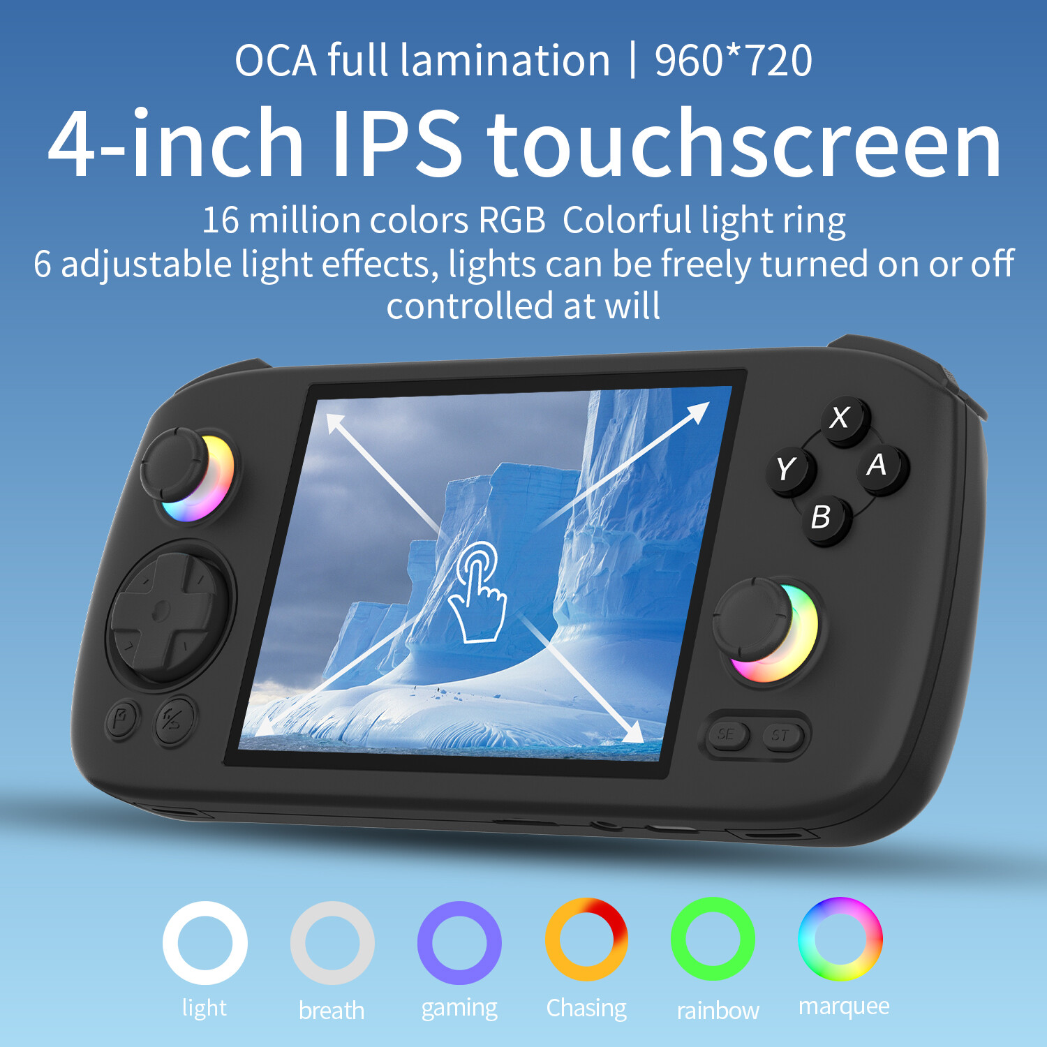 ANBERNIC RG 406H Retro Handheld Game Console Android 13 RG406H 4-inch IPS screen