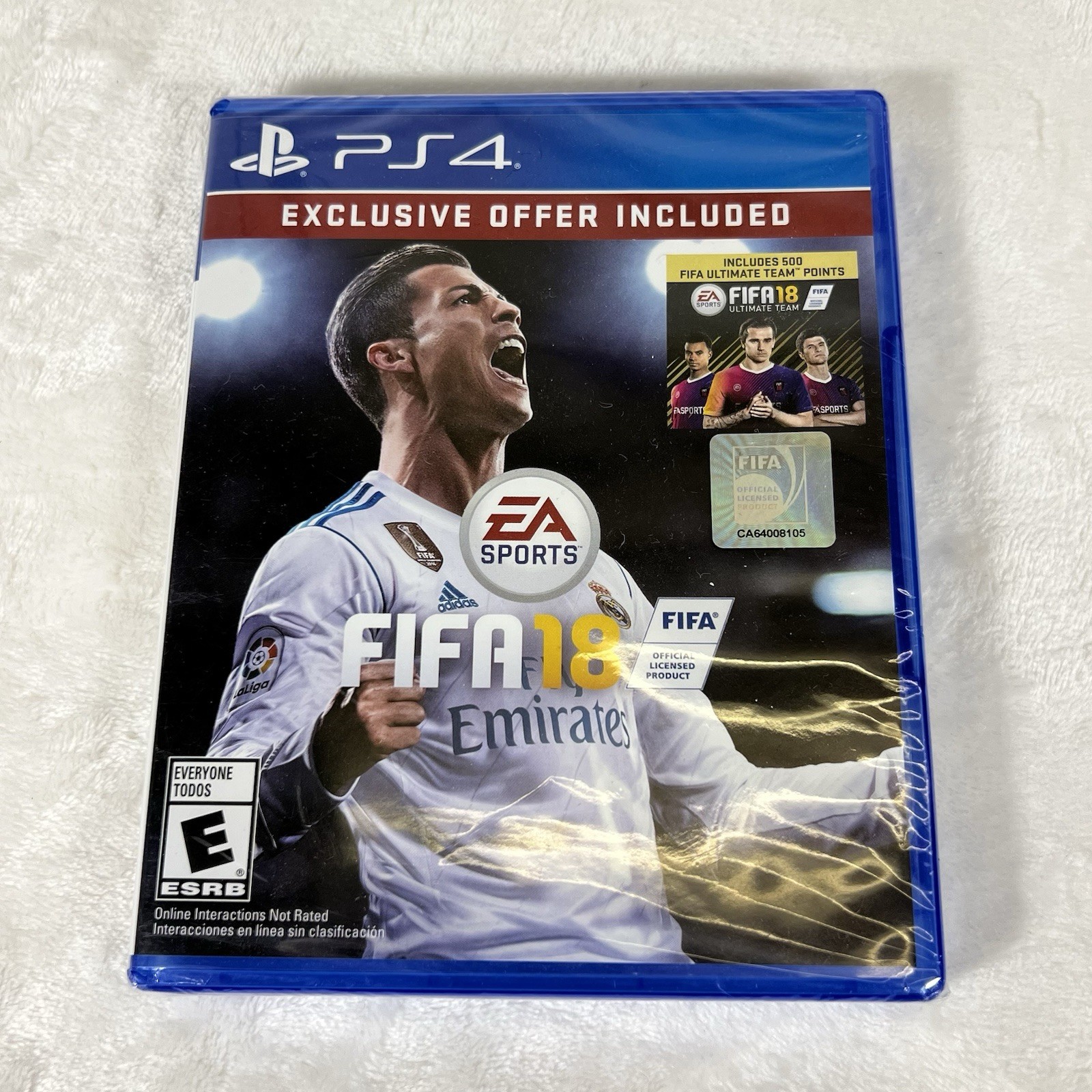 FIFA 18 (Sony PlayStation 4, 2018) Factory Sealed