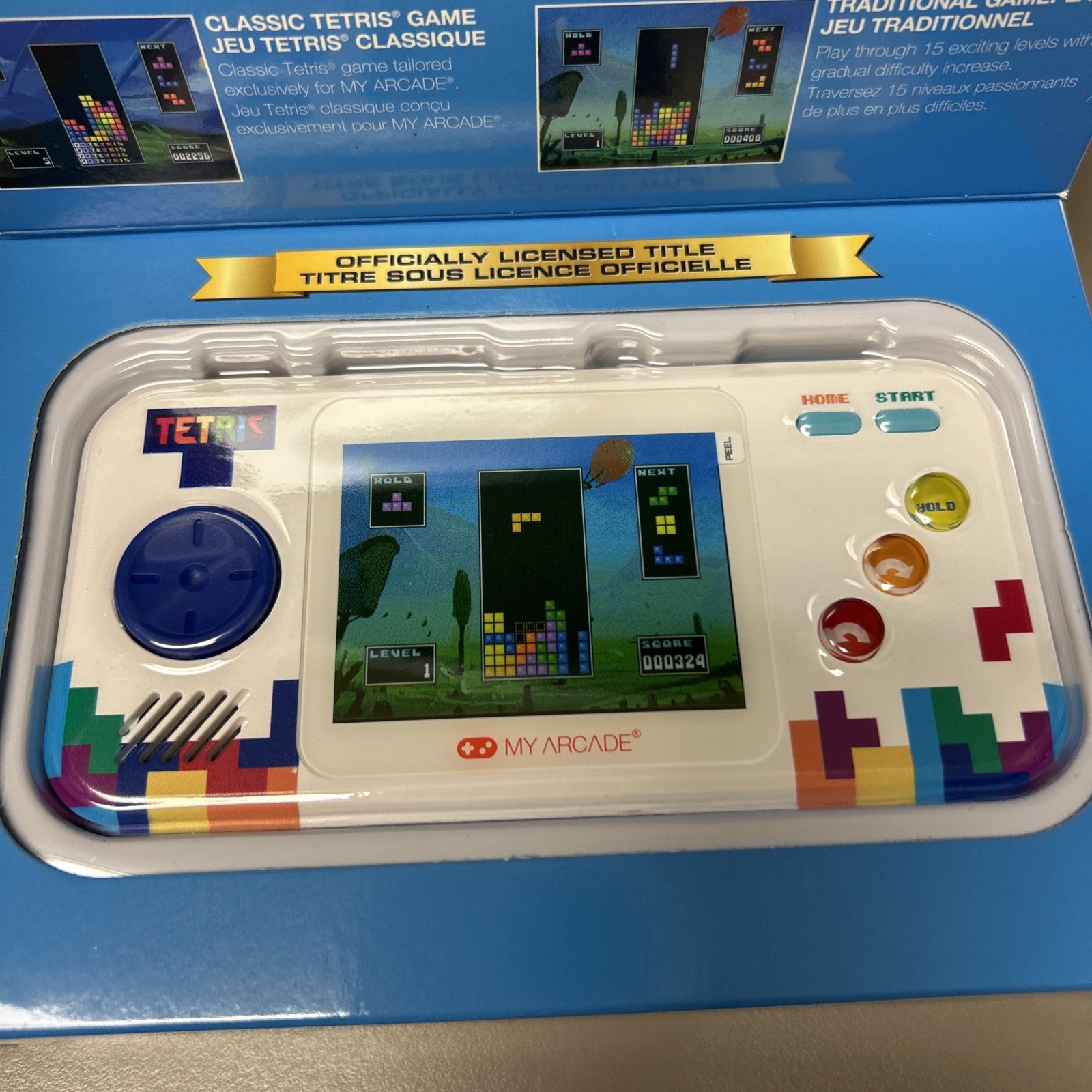 My Arcade | Tetris Pocket Player Pro -Portable Handheld Gaming System DGUNL-7028