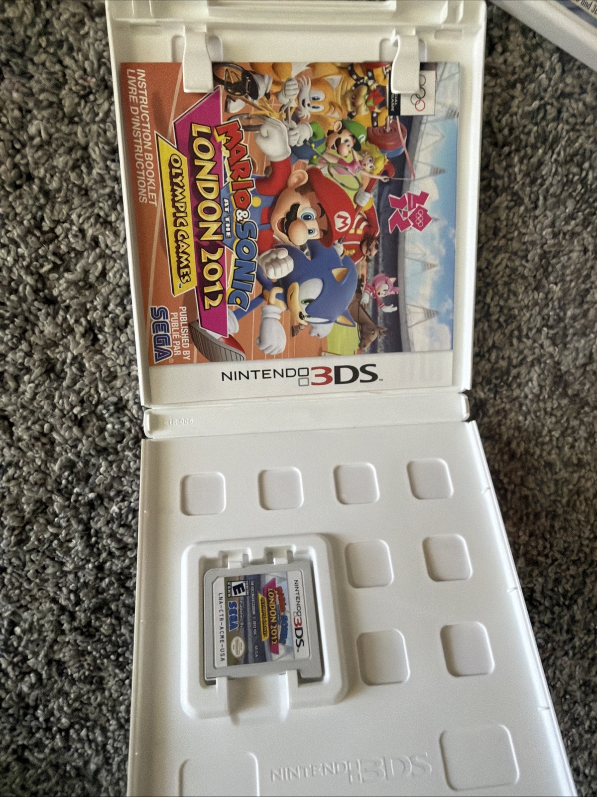 Mario & Sonic at the London 2012 Olympic Games (Nintendo 3DS) CIB Complete