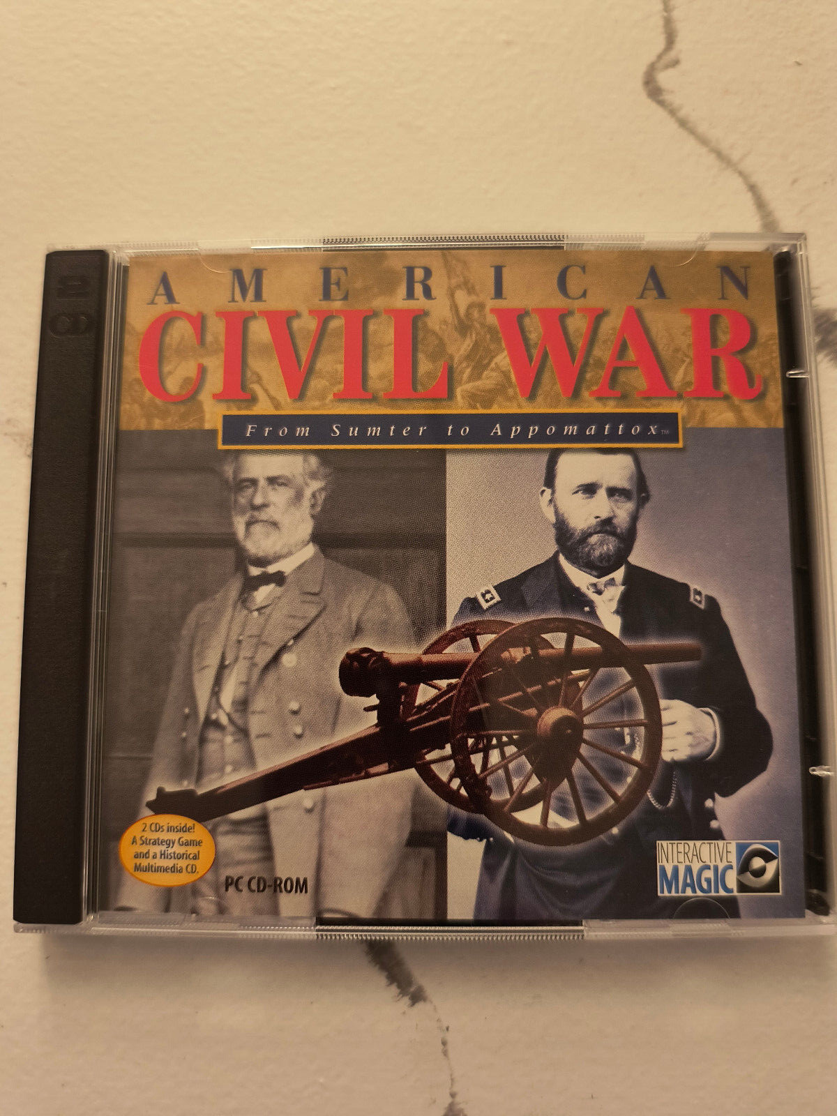 American Civil War: From Sumter to Appomattox (PC, 1996) Intercative Magic