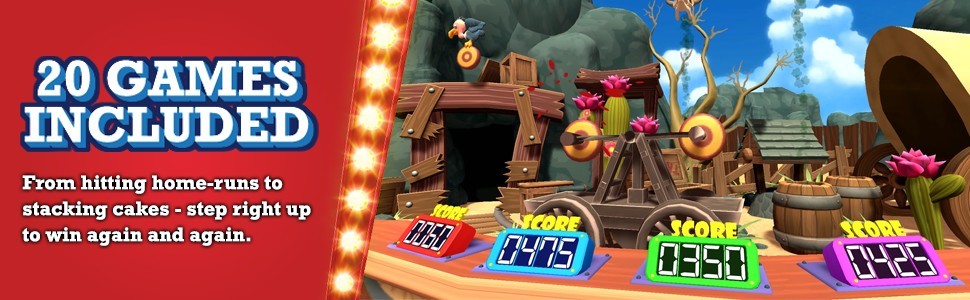 Carnival Games (Nintendo Switch) New *20 games in 1 pack*